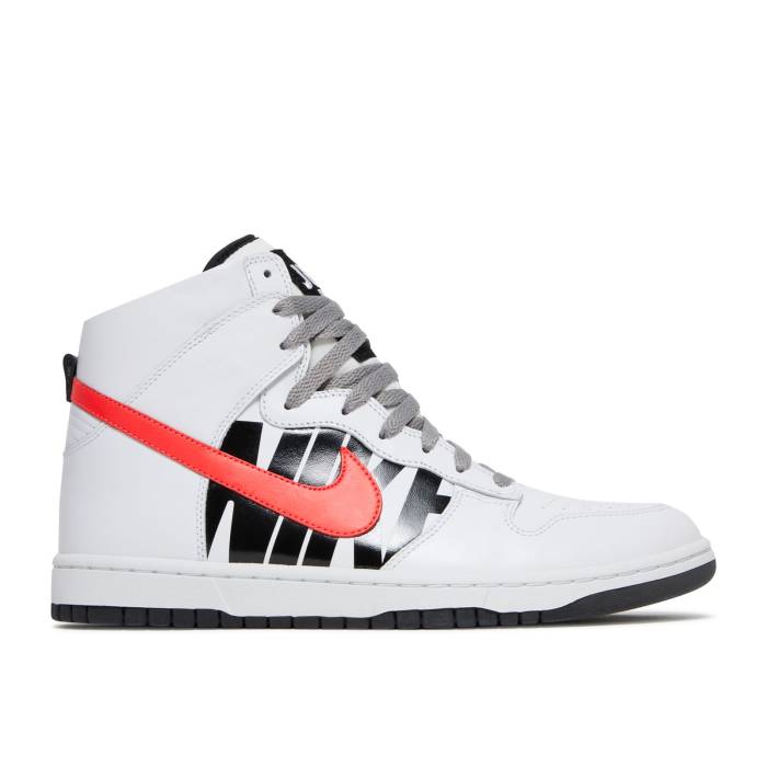 ナイキ Nike 【 Undftd X Lab Dunk High Lux \u0027Undefeated\u0027 Men White/Infrared-Black 】 アンディフィーテッド ダンク 御機嫌 メンズ 白いこと 白いこと