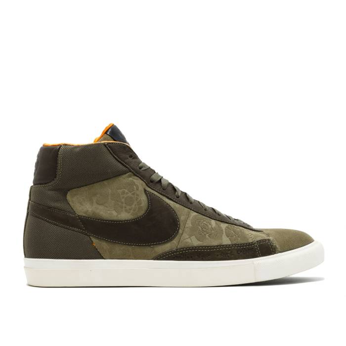 ナイキ Nike 【 Mo\u0027 Wax X Blazer Hi Sp \u0027Olive\u0027 Men Olive/Black 】 ブレイザー メンズ olive オリーブ 黒いこと 黒いこと