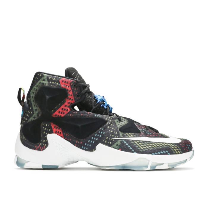 ナイキ Nike 【 Lebron 13 \u0027Bhm\u0027 Men Multi-Color/White-Black 】 Lebron レブロン 13 サー青二才 メンズ