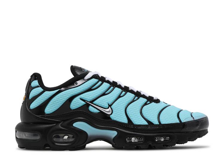 【 NIKE AIR MAX PLUS 'AQUA SILVER' / AQUA METALLIC SILVER BLACK 】 マックス アクア 銀色 シルバー 黒色 ブラック エアマックスプラス スニーカー メンズ ナイキ