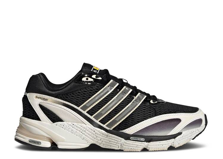 【 ADIDAS SUPERNOVA CUSHION 7 BLACK WONDER WHITE / CORE BLACK WONDER WHITE CLOUD 】 アディダス スーパーノバ ノヴァ コア 黒色 ブラック 白色 ホワイト スニーカー メンズ