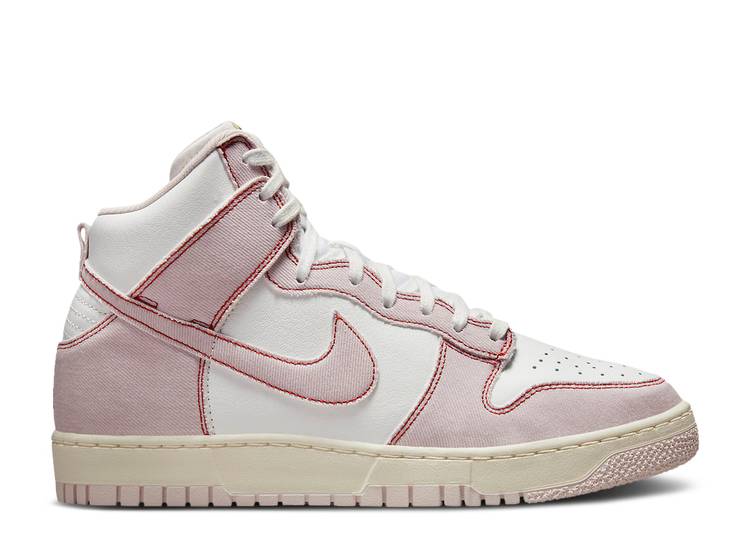 【 NIKE DUNK HIGH 1985 \u0027BARELY ROSE\u0027 / WHITE BARELY ROSE SAIL 】 ダンク ご機嫌 白いこと 白いこと サクラ色 ダンクハイ スニーカー メンズ ナイキ