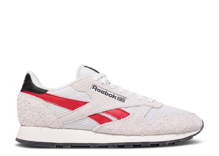 【 REEBOK CLASSIC LEATHER 'HUMAN RIGHTS NOW! - GREY RED' / PURE GREY 1 VECTOR RED GOLD 】 リーボック クラシック レザー 灰色 グレー ピュア 赤 レッド ゴールド スニーカー メンズ｜スニケス