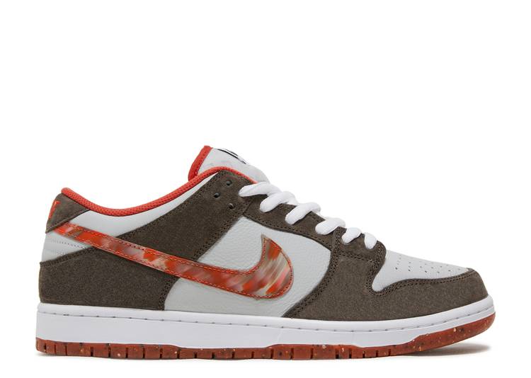 【 NIKE CRUSHED D.C. X DUNK LOW SB \u0027GOLDEN HOUR\u0027 / OLIVE GREY MANTRA ORANGE RATTAN 】 ダンク エスビー オリーブ 薄墨色 薄墨色 橙 オレンジ色 ダンクロー スニーカー メンズ ナイキ