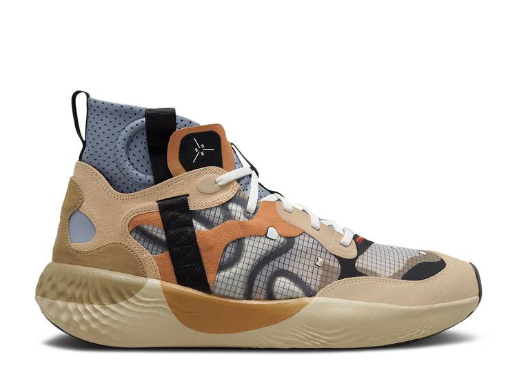 【 AIR JORDAN JORDAN DELTA 3 SP \u0027DARK DRIFTWOOD\u0027 / HEMP DARK DRIFTWOOD RATTAN SAIL 】 ナイキ エアジョーダン スニーカー メンズ