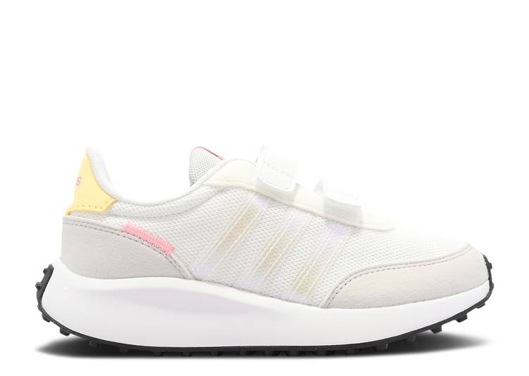 【 ADIDAS RUN 70S J 'WHITE BLISS PINK' / CLOUD WHITE BLISS PINK BEAM PINK 】 アディダス ラン 白色 ホワイト ピンク ジュニア キッズ ベビー マタニティ スニーカー|スニケス