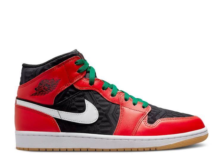 楽天市場】【 AIR JORDAN AIR JORDAN 1 MID SE PS 'UGLY CHRISTMAS