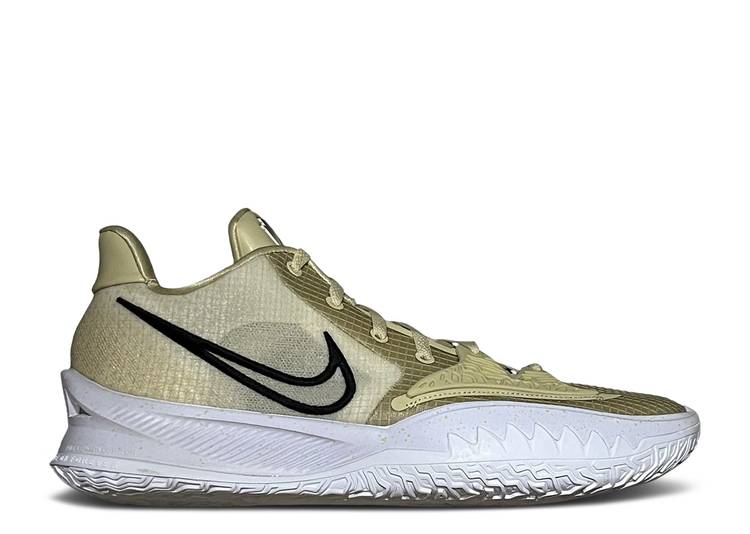 【 NIKE KYRIE LOW 4 TB 'TEAM GOLD' / TEAM GOLD BLACK TEAM GOLD 】 カイリー チーム ゴールド 黒色 ブラック スニーカー メンズ ナイキ|スニケス