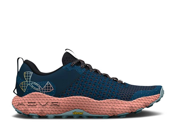 【 UNDER ARMOUR HOVR RIDGE TREK 'PETROL BLUE LUNAR CORAL' / PETROL BLUE LUNAR CORAL 】 青色 ブルー ルーナー ルナー アンダーアーマー スニーカー メンズ｜スニケス