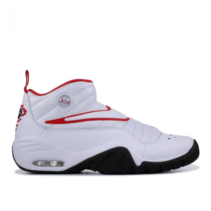 【 NIKE AIR SHAKE NDESTRUKT RETRO 'BULLS' 2017 / WHITE WHITE BLACK 】 白色 ホワイト 黒色 ブラック スニーカー メンズ ナイキ