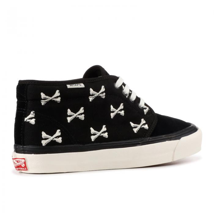 ヴァンズ Vans バンズ ダブルタップス チャッカ ブーツ 黒色 ブラック 白さ ホワイト チャッカブーツ Bones スニーカー メンズ Vans Wtaps X Og Lx Black Whisper White Almarkhiyagallery Com