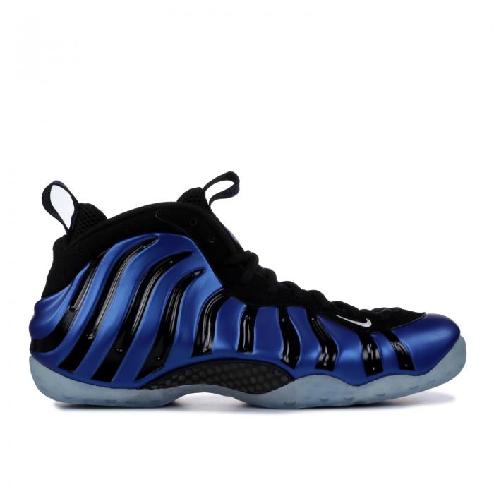 【 NIKE FOAMPOSITE ONE 'SHARPIE' / BLACK GAME ROYAL WHITE 】 フォームポジット 黒色 ブラック ゲーム 白色 ホワイト ゲームロイヤル 青 ブルー スニーカー メンズ ナイキ｜スニケス