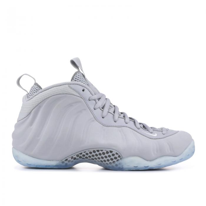 【 NIKE AIR FOAMPOSITE ONE PRM 'WOLF GREY' / WOLF GREY WHITE COOL GREY BLK 】 フォームポジット 灰色 グレー 白色 ホワイト クール エアフォームポジットワン スニーカー メンズ ナイキ