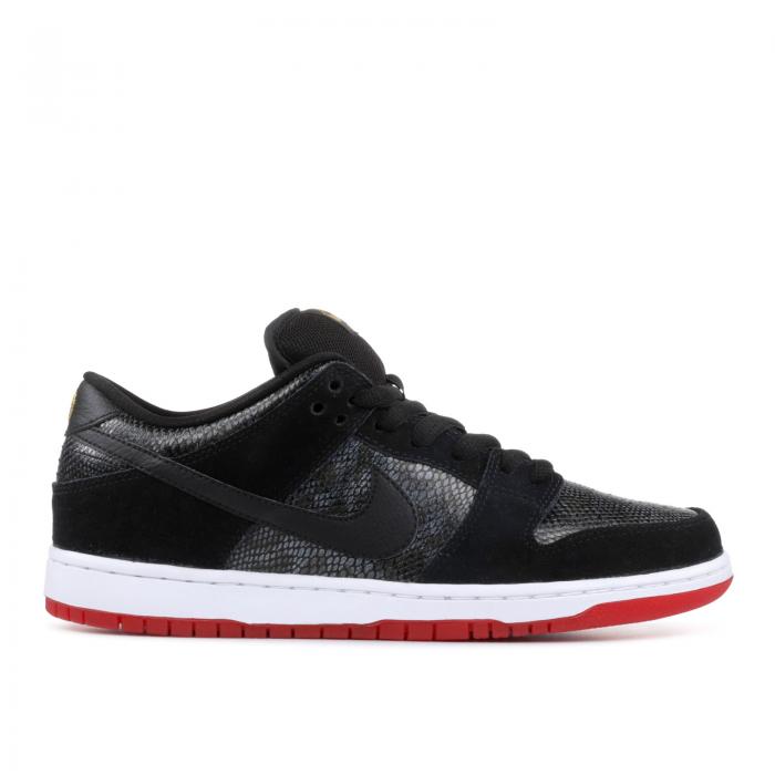 ナイキ Nike ダンク プレミアム エスビー 黒色 ブラック 赤 レッド ダンクロー Snakeskin スニーカー メンズ Premium Red Nike Sb Black Blackuniversity Ice Org Br