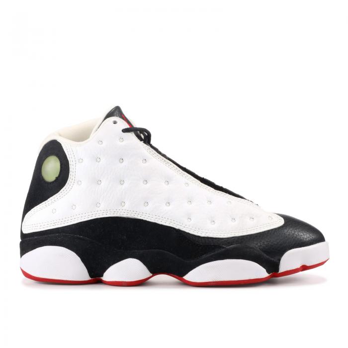 【 AIR JORDAN JORDAN 13 OG 'HE GOT GAME' 1997 / WHITE TRUE RED BLACK 】 ナイキ サーティーン 白色 ホワイト 赤 レッド 黒色 ブラック エアジョーダン スニーカー メンズ|スニケス
