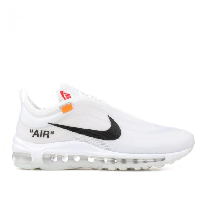 【 NIKE OFF-WHITE X AIR MAX 97 OG 'THE TEN' / WHITE CONE ICE BLUE 】 オフホワイト マックス 白色 ホワイト 青色 ブルー エアマックス スニーカー メンズ ナイキ|スニケス