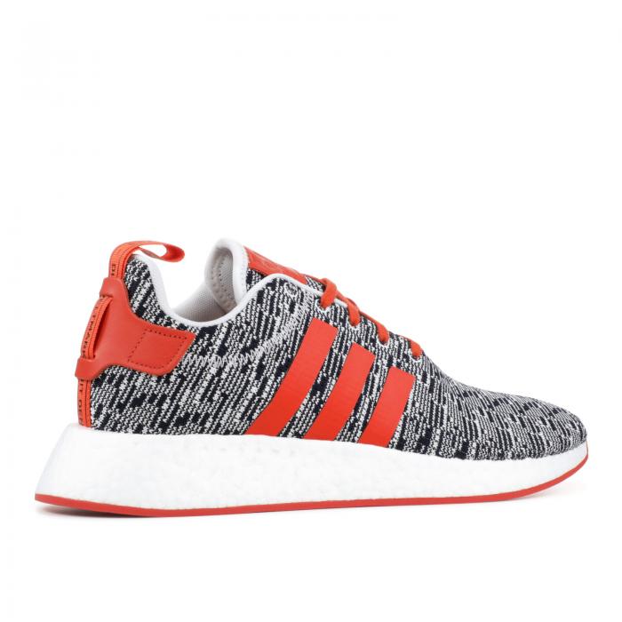 アディダス Adidas アディダス 白み 白さ グレイ グレー 赤み 真赭 Nmd R2 Solar Red スニーカー メンズ Red Adidas White Grey Solar Bairien Yamagata Jp