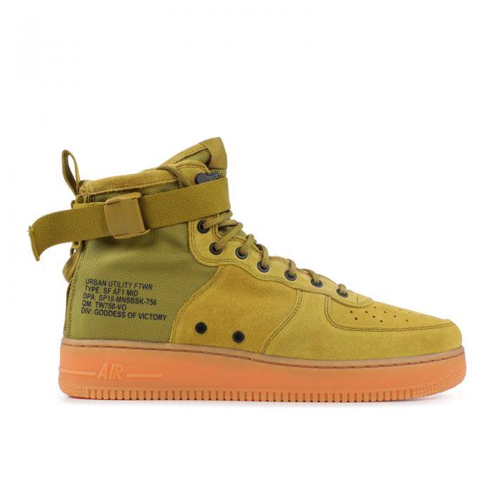 【 NIKE AIR FORCE 1 MID 'DESERT MOSS' / DESERT MOSS DESERT MOSS 】 ミッド エアフォース スニーカー メンズ ナイキ|スニケス