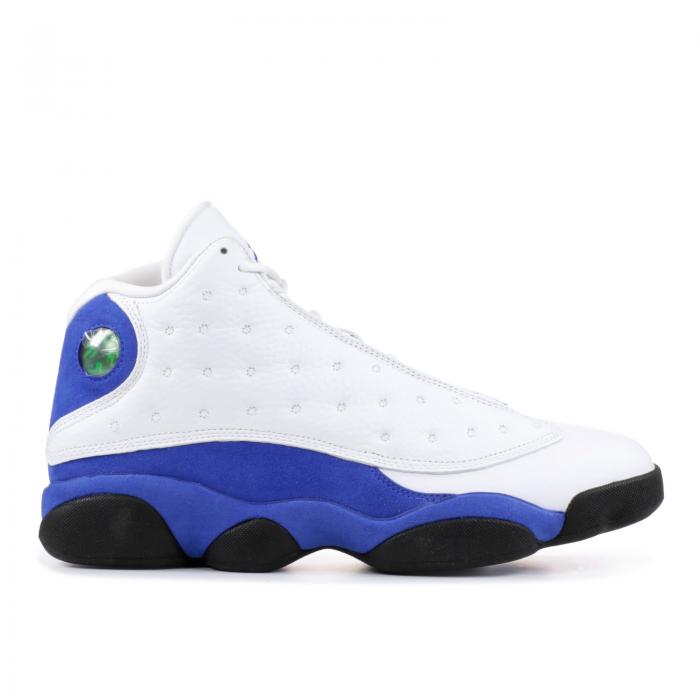 【 AIR JORDAN JORDAN 13 RETRO 'HYPER ROYAL' / WHITE HYPER ROYAL BLACK 】 ナイキ サーティーン 白色 ホワイト 黒色 ブラック エアジョーダン スニーカー メンズ|スニケス
