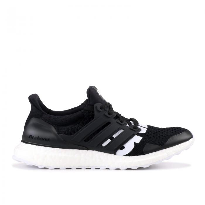 【 ADIDAS UNDEFEATED X ULTRABOOST 4.0 'BLACK' / BLACK WHITE 】 アディダス アンディフィーテッド 黒色 ブラック 白色 ホワイト スニーカー メンズ｜スニケス