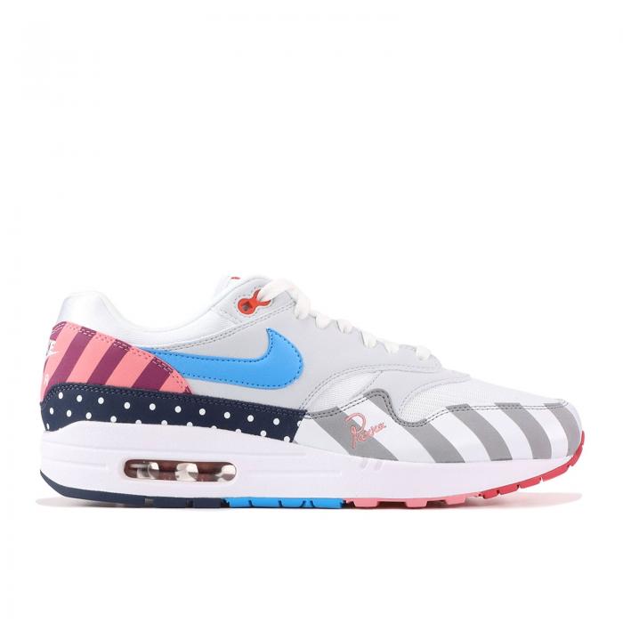 【 NIKE PARRA X AIR MAX 1 / WHITE MULTI COLOR 】 マックス 白色 ホワイト エアマックス スニーカー メンズ ナイキ