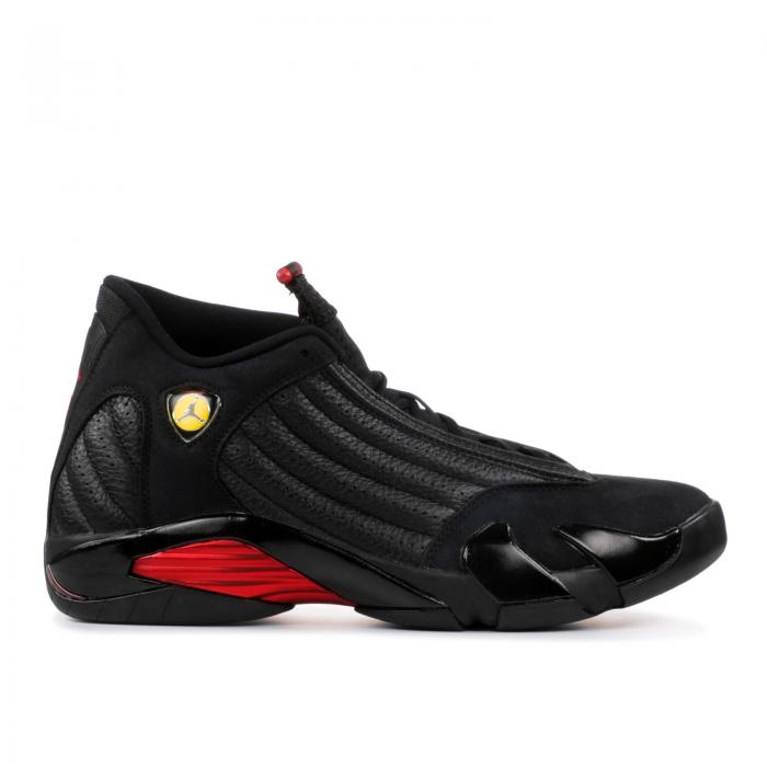 エアジョーダン AIR JORDAN 黒色 ブラック 赤 レッド エアジョーダン 'LAST SHOT' スニーカー メンズ 【 RED 14 RETRO 2018 BLACK VARSITY 】|スニケス