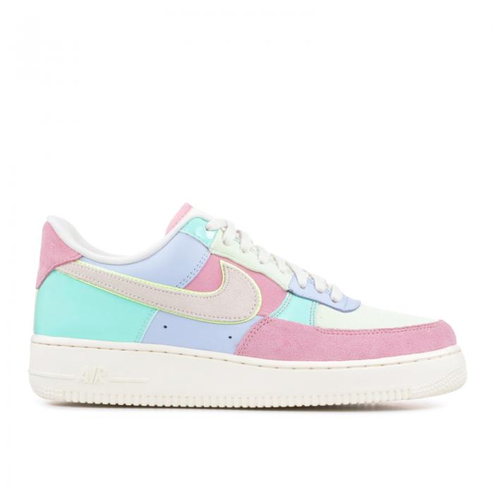 【 NIKE AIR FORCE 1 LOW 'SPRING PATCHWORK' 2018 / ICE BLUE SAIL HYPER TURQ 】 青色 ブルー エアフォース スニーカー メンズ ナイキ