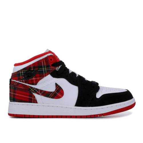 【 AIR JORDAN JORDAN 1 RETRO MID GS 'BAD SANTA' / RED 】 ナイキ ミッド 赤 レッド エアジョーダン ジュニア キッズ ベビー マタニティ スニーカー｜スニケス