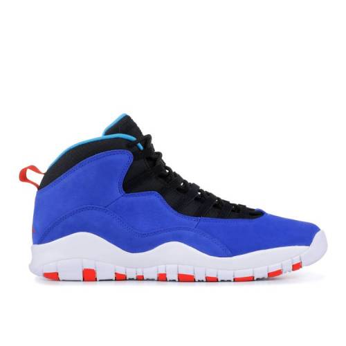 【 AIR JORDAN JORDAN 10 RETRO 'TINKER' / RACER BLUE BLACK TEAM ORANGE 】 ナイキ 青色 ブルー 黒色 ブラック チーム 橙 オレンジ エアジョーダン スニーカー メンズ