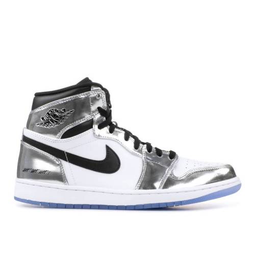 【 AIR JORDAN JORDAN 1 RETRO HIGH 'PASS THE TORCH' / CHROME WHITE TURBO GREEN BLACK 】 ナイキ ハイ 白色 ホワイト ターボ 緑 グリーン 黒色 ブラック エアジョーダン スニーカー メンズ|スニケス