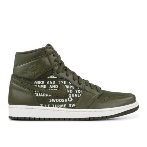 【 AIR JORDAN JORDAN 1 HIGH OG 'OLIVE CANVAS' / OLIVE CANVAS SAIL 】 ナイキ ハイ オリーブ エアジョーダン スニーカー メンズ｜スニケス