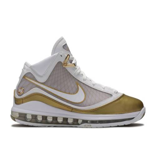 ナイキ Nike 空気 マックス レブロン 白み 白さ ゴールド エアマックス China Moon 坊 キッズ Air Nike Lebron 7 Qs Gs White Metallic Gold Carandini Us