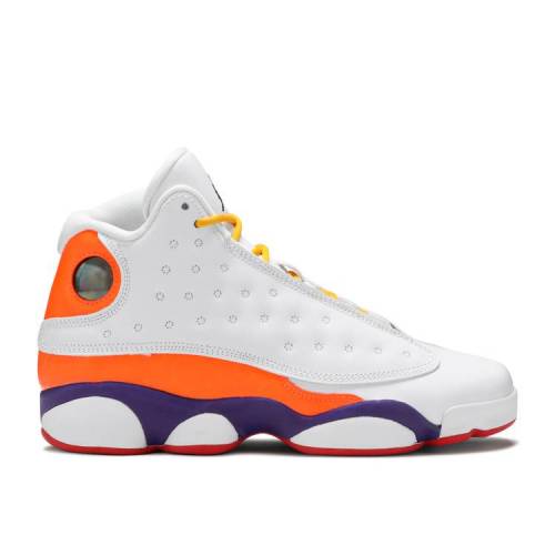 【 AIR JORDAN JORDAN 13 RETRO GS 'PLAYGROUND' / WHITE BLACK COURT PURPLE TOTAL 】 ナイキ サーティーン 白色 ホワイト 黒色 ブラック コート 紫 パープル エアジョーダン ジュニア キッズ ベビー マタニティ ス｜スニケス 27,495円