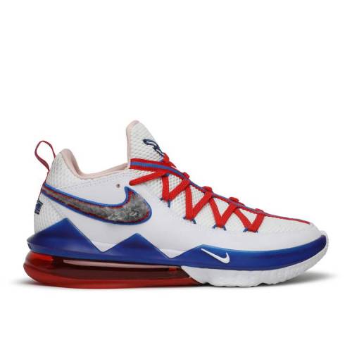 【 NIKE LEBRON 17 LOW 'TUNE SQUAD' / WHITE WHITE UNIVERSITY RED GAME 】 レブロン 白色 ホワイト 赤 レッド ゲーム スニーカー メンズ ナイキ