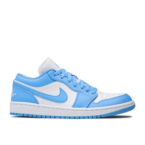 【 AIR JORDAN JORDAN 1 RETRO LOW NS GS 'ICE BLUE' / UNIVERSITY BLUE WHITE 】 ナイキ 青色 ブルー 白色 ホワイト エアジョーダン スニーカー ジュニア キッズ