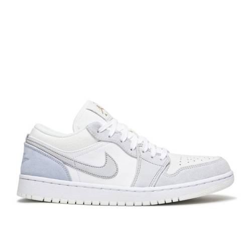 【 AIR JORDAN JORDAN 1 LOW \u0027PARIS\u0027 / WHITE SKY GREY FOOTBALL GREY 】 ナイキ 白いこと 白いこと 天の原 薄墨色 薄墨色 エアジョーダン スニーカー メンズ