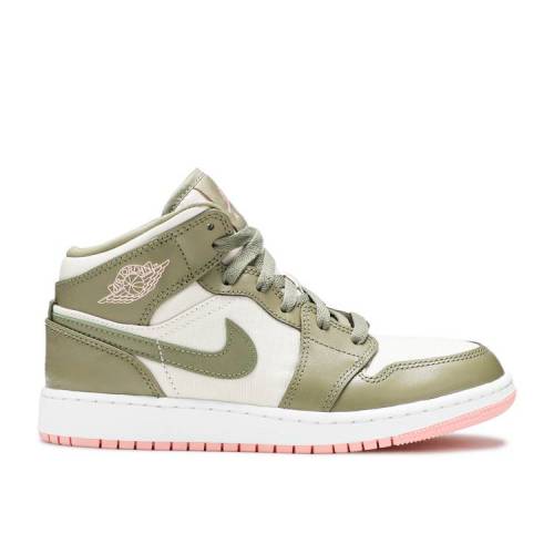 【 AIR JORDAN JORDAN 1 MID GG 'BLEACHED CORAL' / TROOPER BLEACHED CORAL 】 ナイキ ミッド エアジョーダン ジュニア キッズ ベビー マタニティ スニーカー|スニケス
