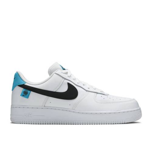 【 NIKE AIR FORCE 1 '07 LOW 'WORLDWIDE PACK - BLUE FURY' / WHITE BLUE FURY BLACK 】 青色 ブルー 白色 ホワイト 黒色 ブラック エアフォース スニーカー メンズ ナイキ