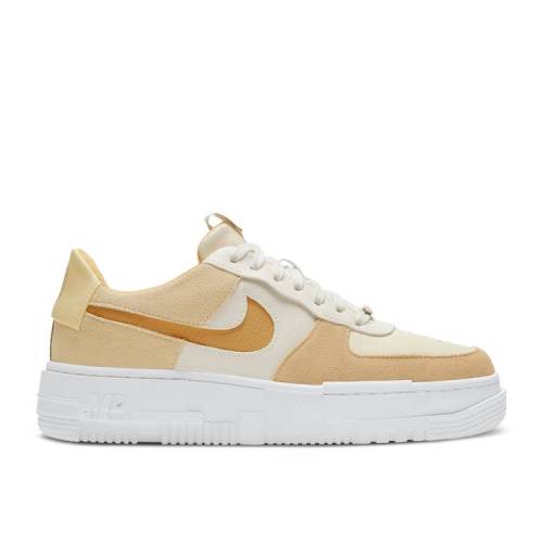 【 NIKE WMNS AIR FORCE 1 PIXEL 'SAIL TAN' / SAIL BUCKTAN COCONUT MILK LEMON 】 エアフォース スニーカー レディース ナイキ