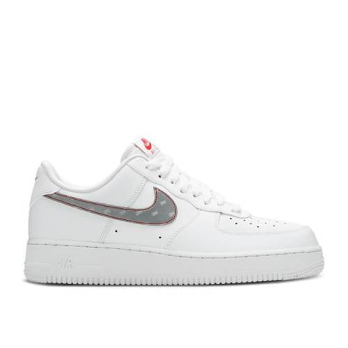 【 NIKE 3M X AIR FORCE 1 \u002707 \u0027WHITE\u0027 / WHITE SILVER ANTHRACITE 】 白いこと 白いこと しろがね色 しろがね色 空軍 スニーカー メンズ ナイキ