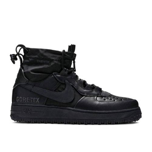 【 NIKE GORE-TEX X AIR FORCE 1 HIGH 'TRIPLE BLACK' / BLACK BLACK 】 ゴアテックス ハイ 黒色 ブラック エアフォース スニーカー メンズ ナイキ|スニケス