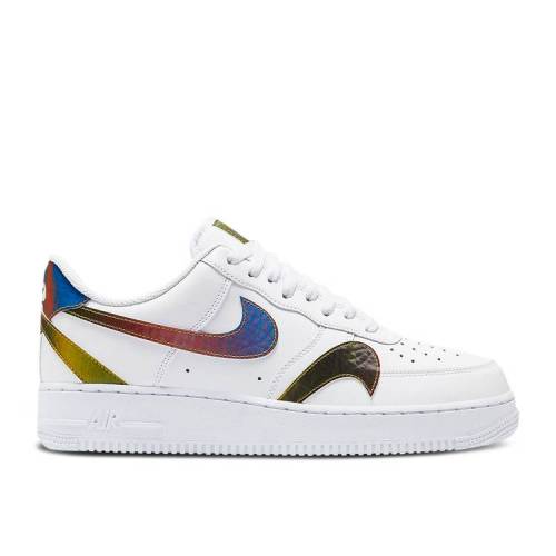 【 NIKE AIR FORCE 1 LOW 'MISPLACED SWOOSH - WHITE' / WHITE MULTI COLOR 】 スウッシュ スウォッシュ 白色 ホワイト エアフォース スニーカー メンズ ナイキ|スニケス