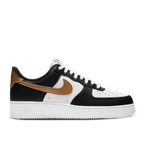 【 NIKE AIR FORCE 1 '07 'BLACK GOLD' / BLACK WHITE METALLIC GOLD 】 黒色 ブラック 白色 ホワイト ゴールド エアフォース スニーカー メンズ ナイキ 61,490円