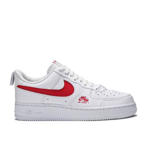 【 NIKE AIR FORCE 1 LOW UTILITY \u0027WHITE RED\u0027 / WHITE RED 】 白いこと 白いこと 赤 赤いこと 空軍 スニーカー メンズ ナイキ