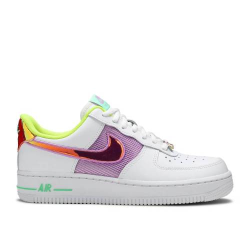 【 NIKE WMNS AIR FORCE 1 LOW 'EASTER' / WHITE MULTI COLOR 】 白色 ホワイト エアフォース スニーカー レディース ナイキ