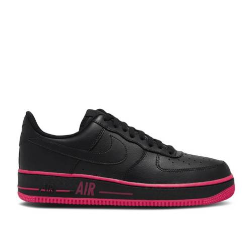 【 NIKE AIR FORCE 1 LOW 'BOLD - BLACK LASER CRIMSON' / BLACK BLACK LASER CRIMSON 】 黒色 ブラック レーザー クリムゾン エアフォース スニーカー メンズ ナイキ|スニケス