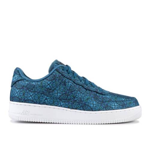 【 NIKE AIR FORCE 1 LOW PREMIUM 'STAINED GLASS' / GREEN ABYSS LIGHT BLUE FURY 】 プレミアム 緑 グリーン 青色 ブルー エアフォース スニーカー メンズ ナイキ|スニケス