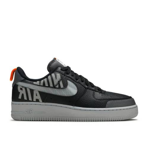 【 NIKE AIR FORCE 1 LOW 'UNDER CONSTRUCTION - BLACK' / BLACK WOLF GREY DARK GREY TOTAL 】 黒色 ブラック 灰色 グレー エアフォース スニーカー メンズ ナイキ|スニケス