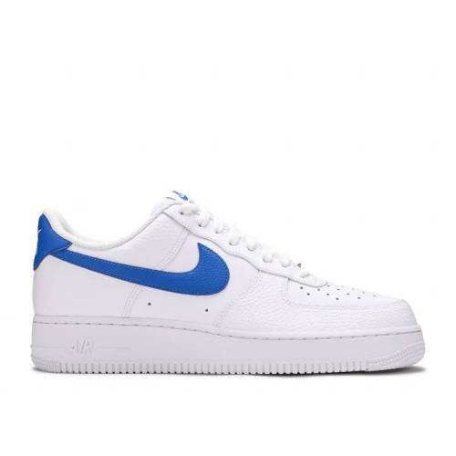 ナイキ Nike 白色 エアフォース ホワイト 青色 ブルー エアフォース メンズ靴 White Blue Blue スニーカー Low Royal Blue White 1 Nike メンズ 人気アイテム