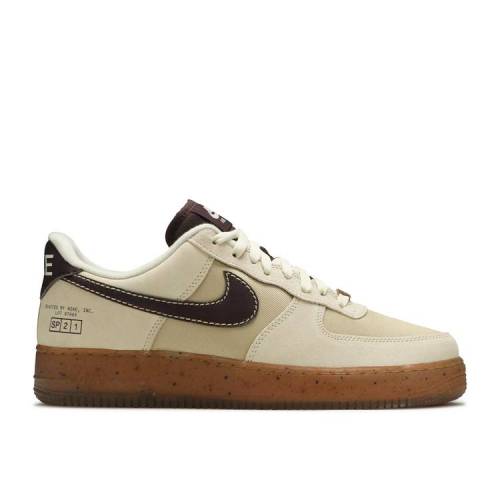 【 NIKE AIR FORCE 1 LOW 'COFFEE' / BEACH GRAIN PALE IVORY MAHOGANY 】 アイボリー エアフォース スニーカー メンズ ナイキ